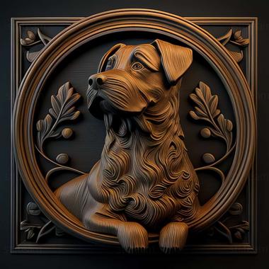 3D model Torgnac dog (STL)